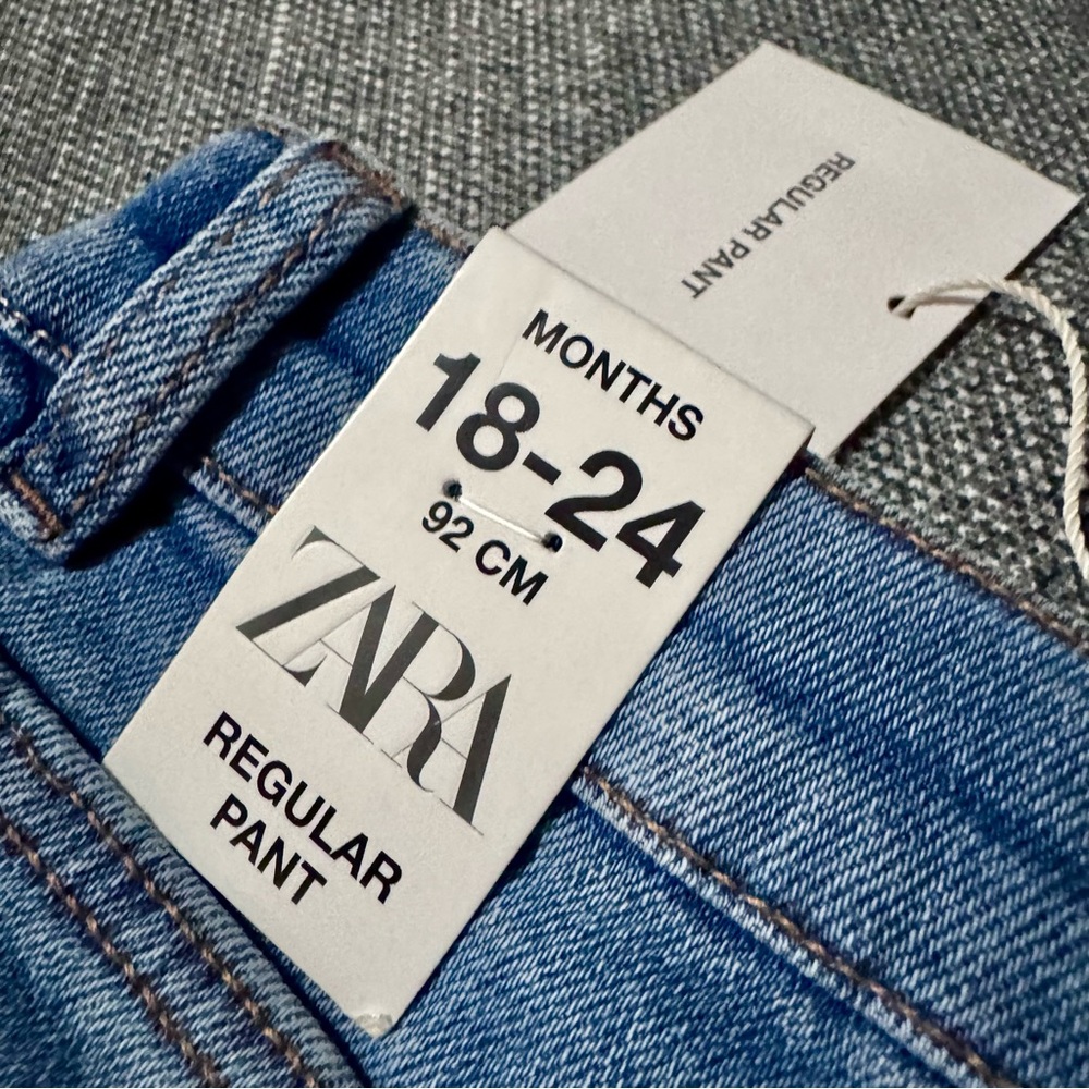 Zara Toddler Regular Pant Jeans - Picture 5 of 5